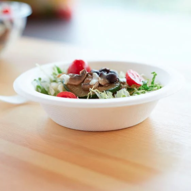 BAGASSE BOWL (12 OZ-350ML) WHITE