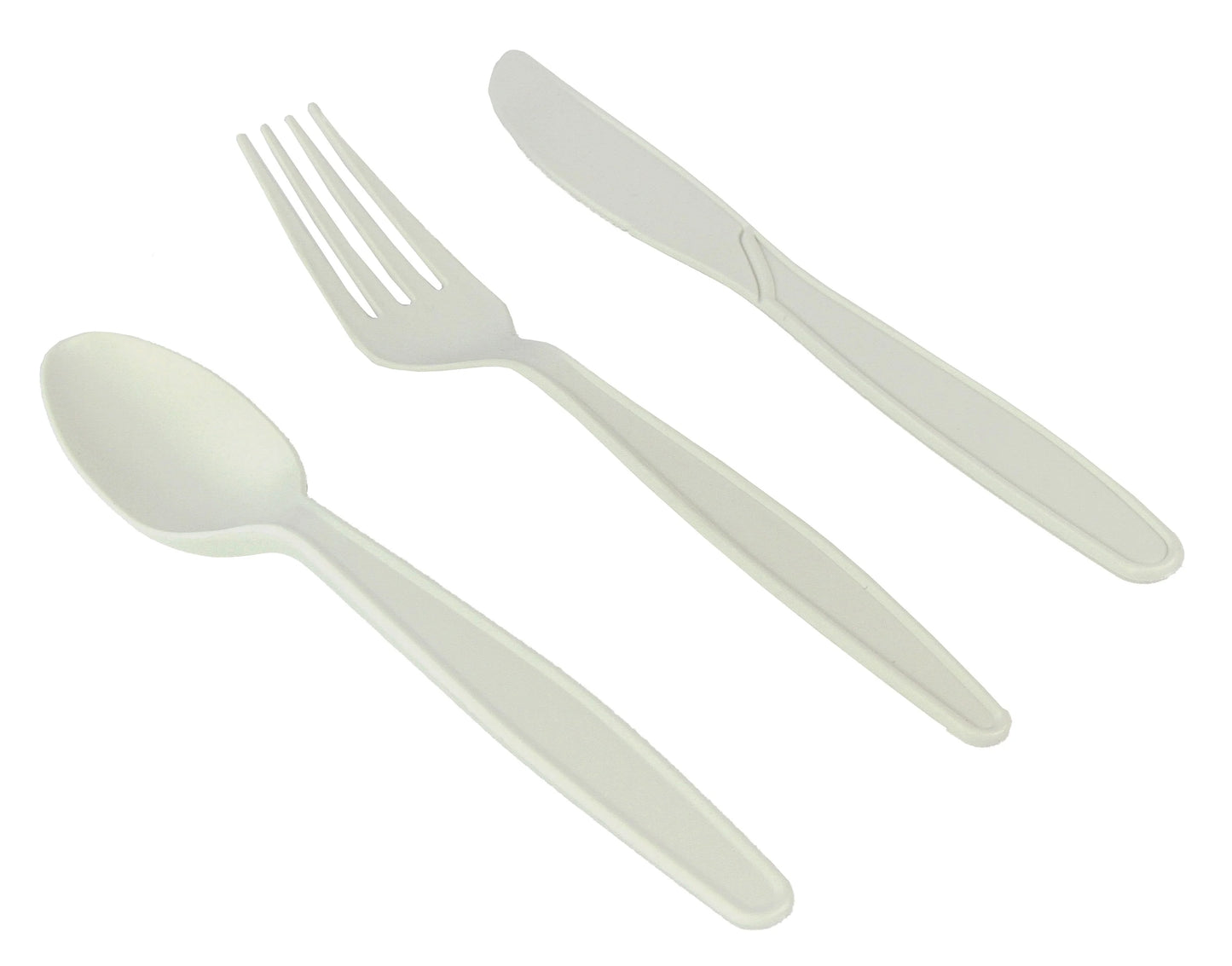 PLA CUTLERY SET- CARTON OF 500 PCS