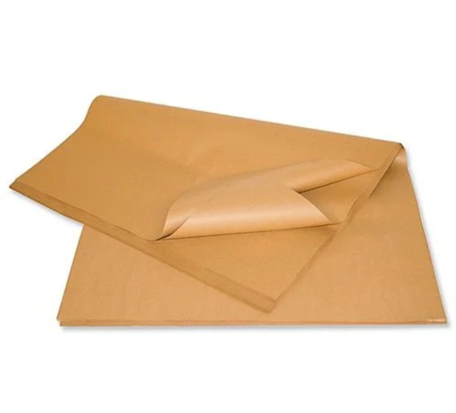BROWN PAPER WRAP 30 X 30 CM- CARTON OF 2000 PCS