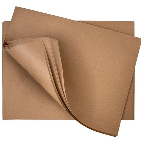 BROWN PAPER WRAP 30 X 30 CM- CARTON OF 2000 PCS