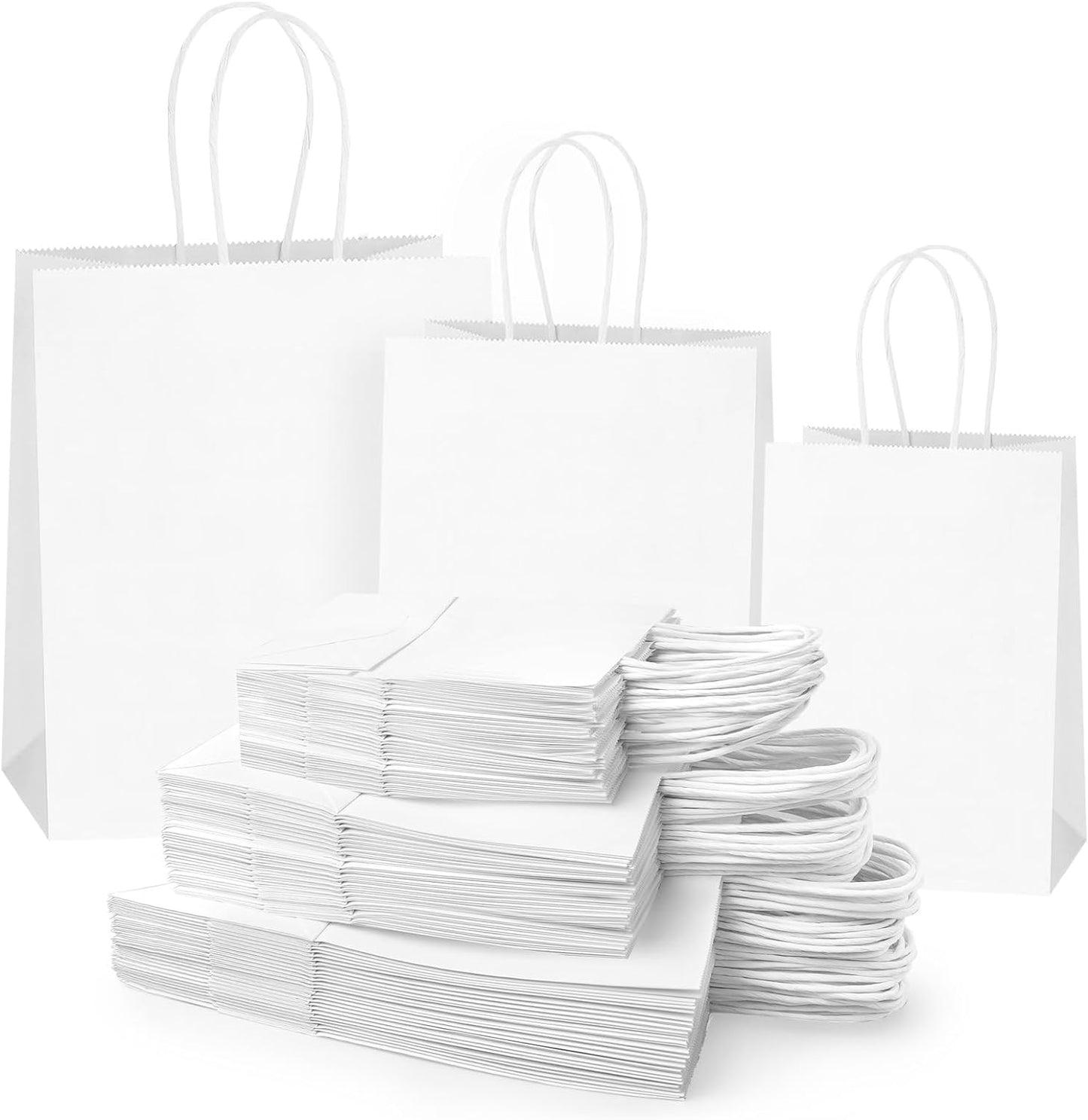 PAPER BAG WITH TWISTED HANDLE