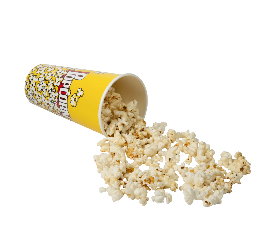 PAPER POPCORN TUBS 24 OZ- PACK OF 500 PCS