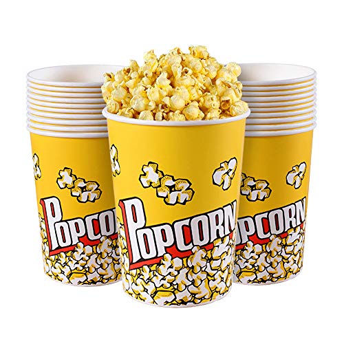 PAPER POPCORN TUBS 32 OZ- PACK OF 500 PCS