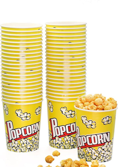 PAPER POPCORN TUBS 32 OZ- PACK OF 500 PCS