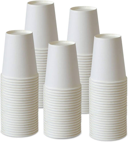 WHITE SINGLE WALL CUP 8 OZ- PACK OF 1000 PCS