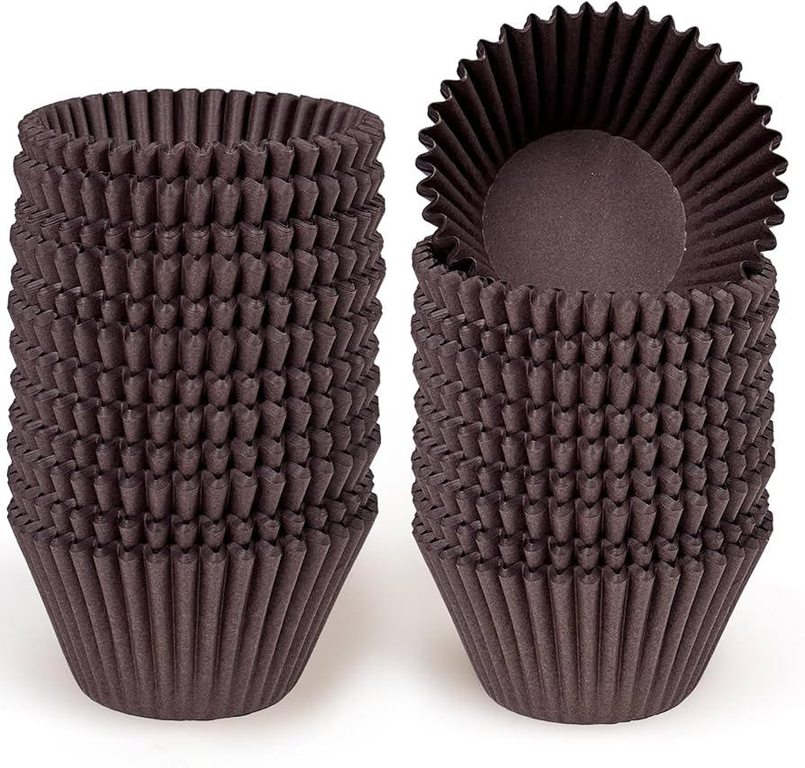 CAKE CUP BROWN 9.5 CM- PACK OF 25 X 1000 PCS