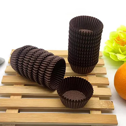 CAKE CUP BROWN 6 CM- PACK OF 50 X 1000 PCS