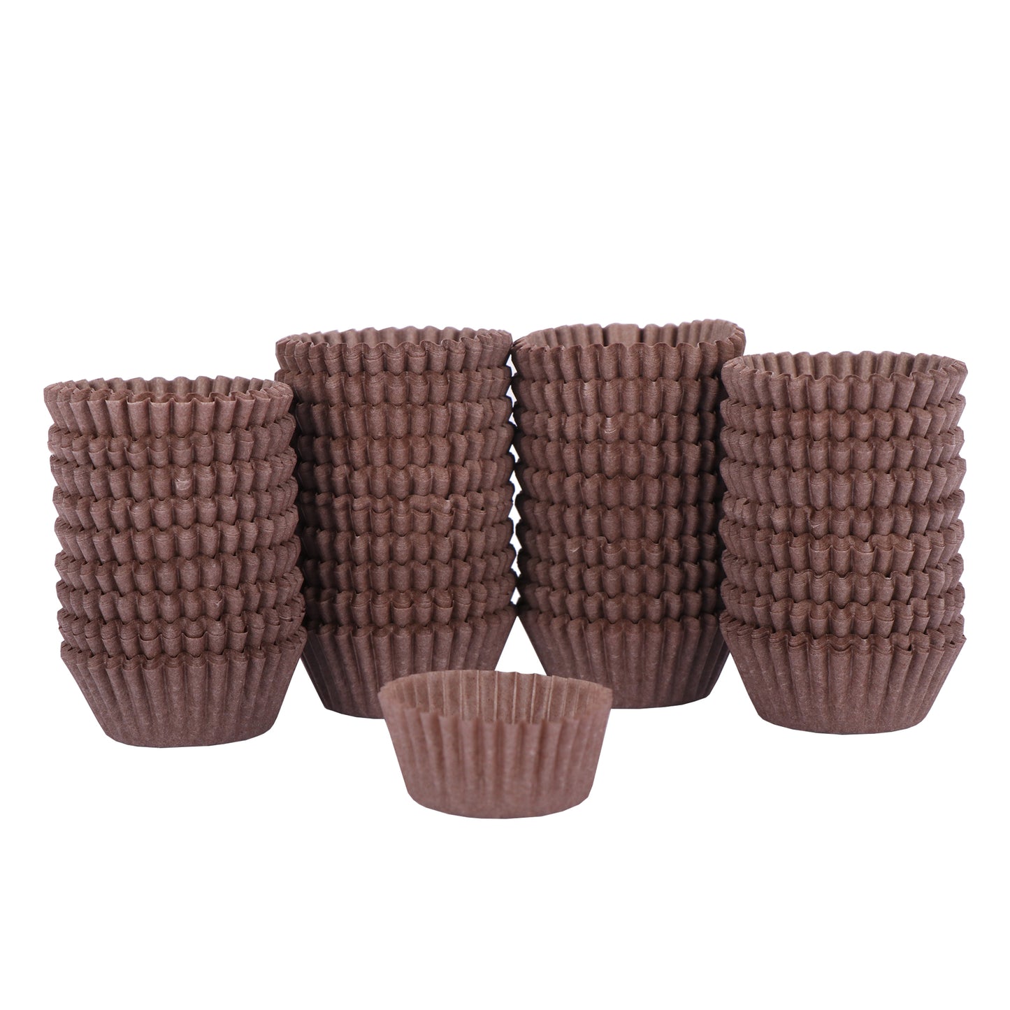 CAKE CUP BROWN 7.5 CM- PACK OF 42 X 1000 PCS