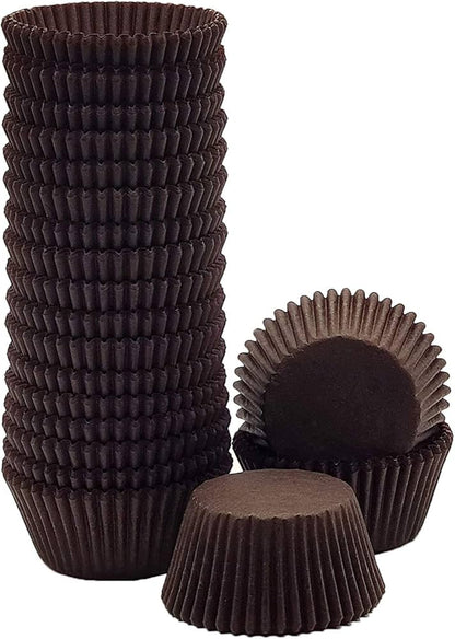 CAKE CUP BROWN 9.5 CM- PACK OF 25 X 1000 PCS