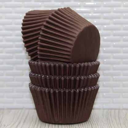 CAKE CUP BROWN 9.5 CM- PACK OF 25 X 1000 PCS