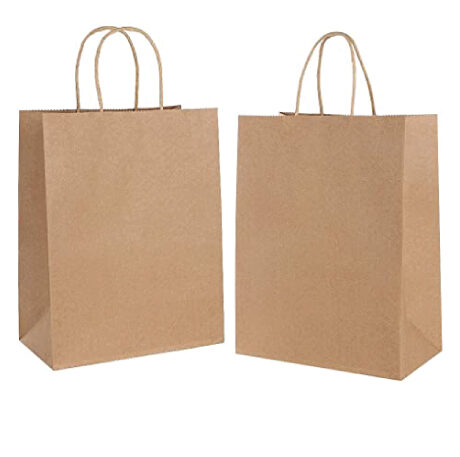 MEDIUM-KRAFT PAPER BAG-BROWN-PACK OF 250 PCS