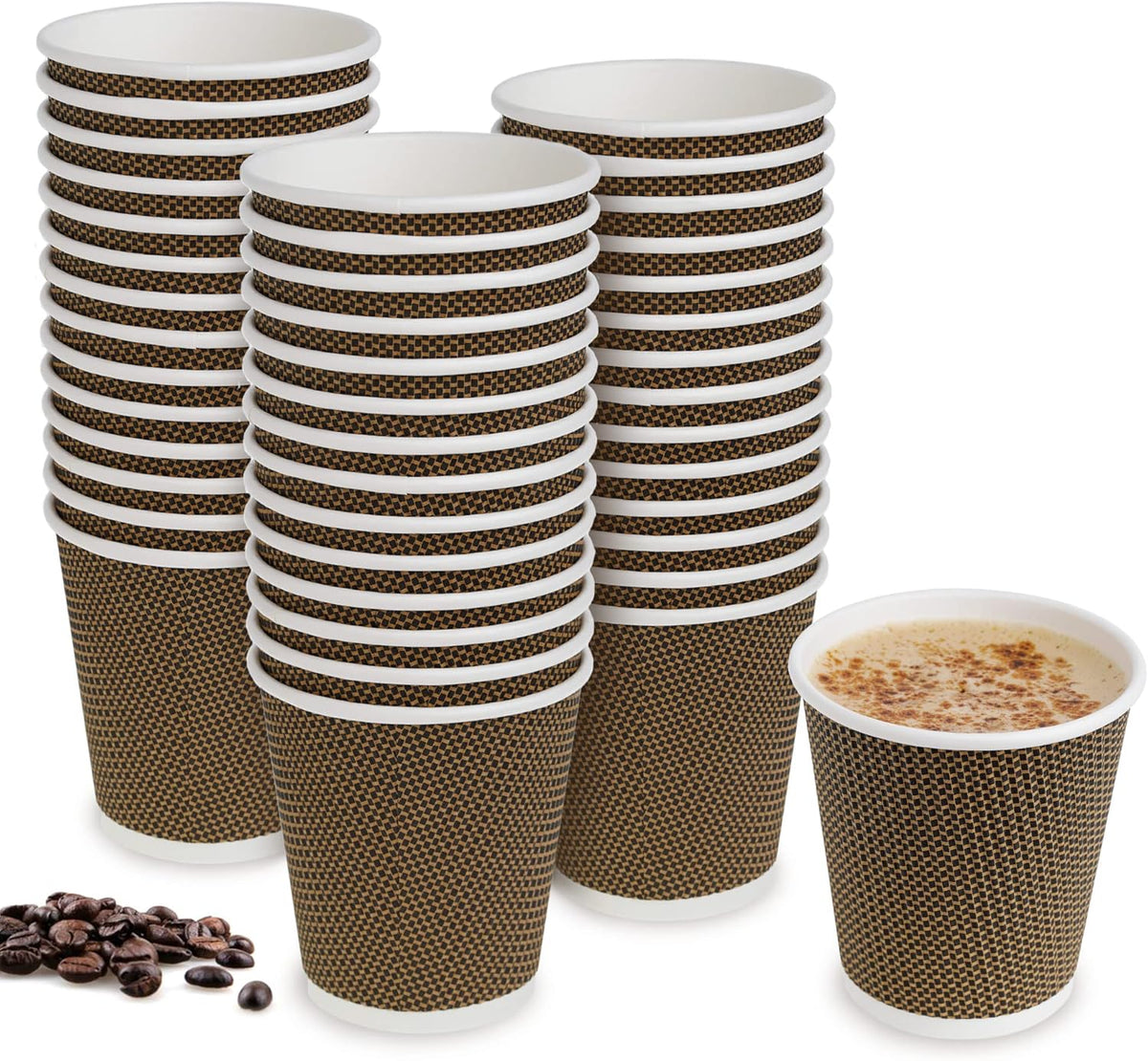 Kraft Ripple Cup 1000 Pcs | Ecoway Global