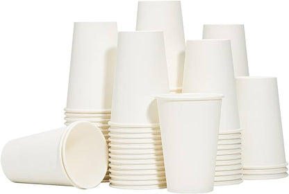 WHITE SINGLE WALL CUP 12 OZ- PACK OF 1000 PCS