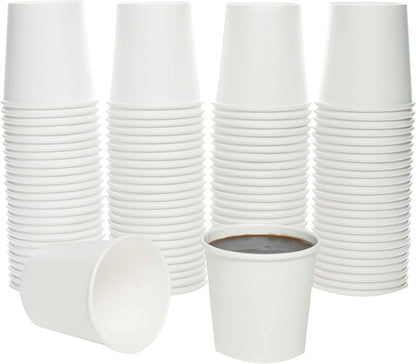 WHITE SINGLE WALL CUP 4 OZ- PACK OF 1000 PCS